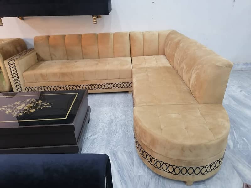 sofa set/L-shaped sofa set/corner sofa set/7 seater sofa/5 seater/wood 3