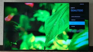 SAMSUNG AU7000 50 INCHES UHD 4K SMART TV ORIGINAL