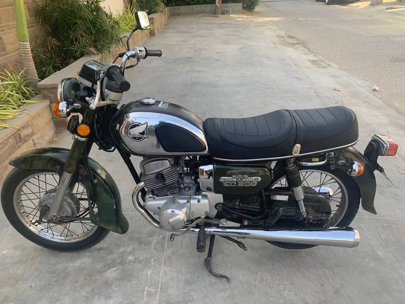 Honda CD 200 Roadmaster Genuine 1983 2