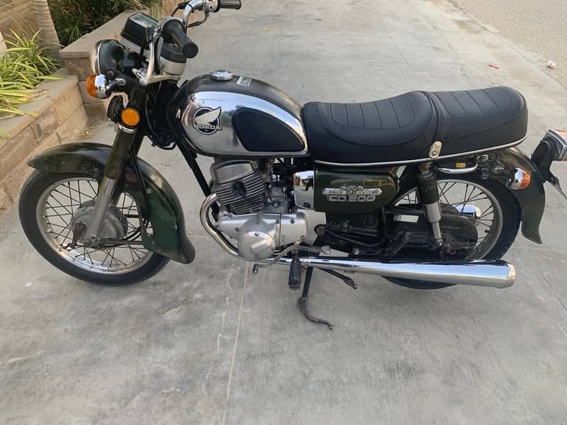 Honda CD 200 Roadmaster Genuine 1983 9