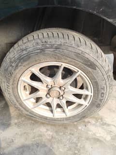 size 14 -175/70R-14 Rims and tyres quantity 4
