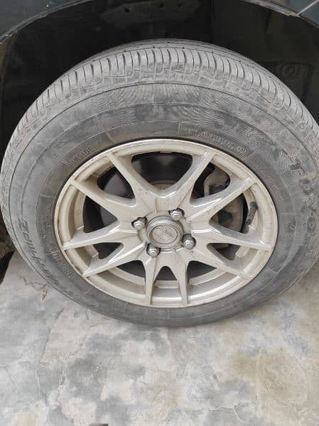 size 14 -175/70R-14 Rims and tyres quantity 4 2