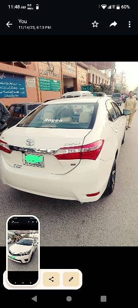 Corolla GLI Automatic For Rent without Driver available 4