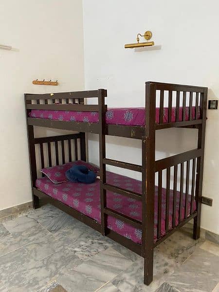 Bunk bed for sale with mattress 2