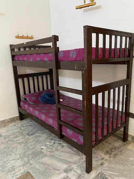 Bunk bed for sale with mattress 3