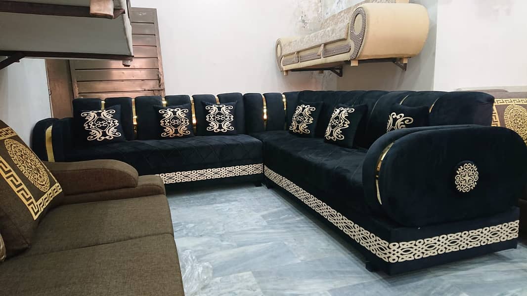 L-shaped sofa/corner sofa sale/sofa set/6 seater sofa/elegant sofa set 16