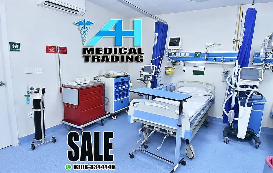 ICU beds/ Manual medical bed/ Surgical bed /Hospital bed/Patient bed 10