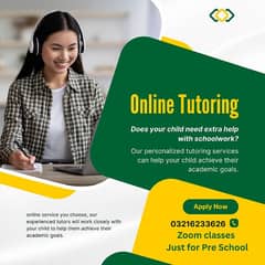 online tutor for pre school