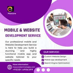 Mobile App Development/Android app/iOS app/ web development/ PHP web