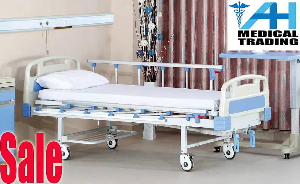ICU beds/Manual medical bed/Surgical bed /Hospital bed/Patient bed 12