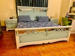 bed set/wooden bed/ king size bed