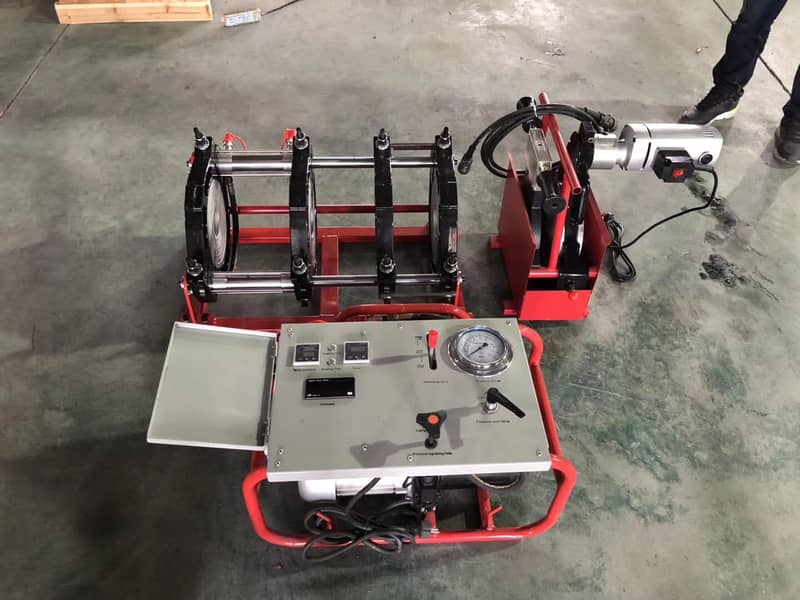 HDPE PIPE  HYDRULIC WELDING MACHINES 63 MM TO 250 2