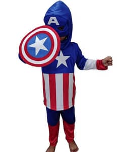Kids Captain America Costume