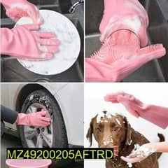 silicone washing gloves Rs610