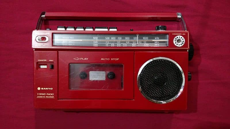 vintage Sanyo Tape recorder 50 years old Made in Japen 6