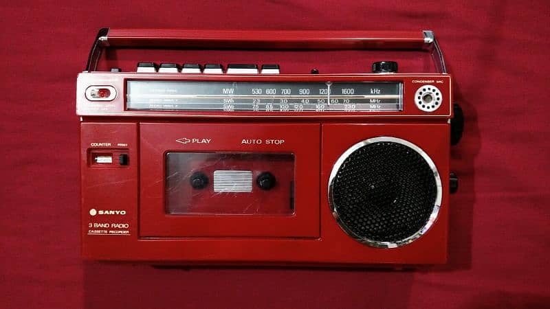 vintage Sanyo Tape recorder 50 years old Made in Japen 7