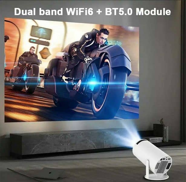 HY300 Projector Android 11 WIFI Portable Home 9