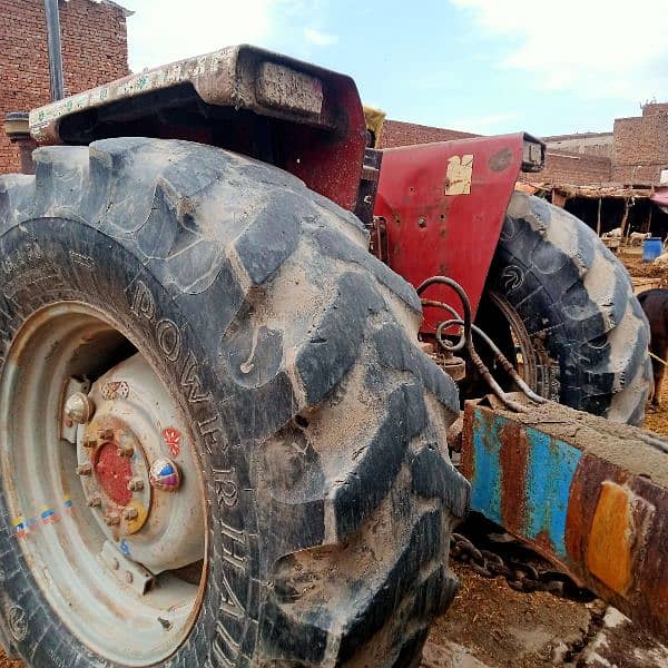 MF 385 tractor and tralla for sale model 2006 5