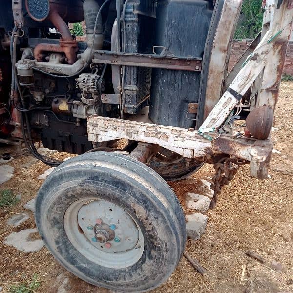 MF 385 tractor and tralla for sale model 2006 6