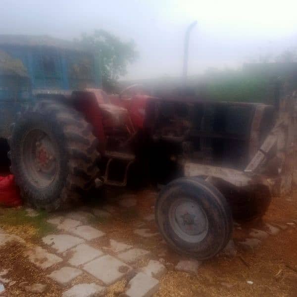 MF 385 tractor and tralla for sale model 2006 8