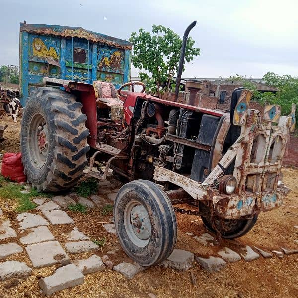 MF 385 tractor and tralla for sale model 2006 10