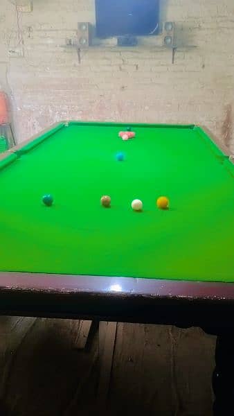 snooker table 5/10 4