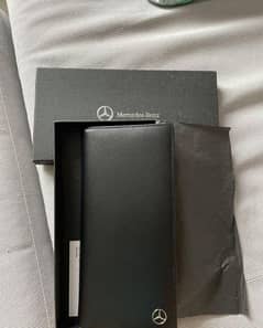 Mercedes Benz New Box Pack Leather Wallet Card Holder