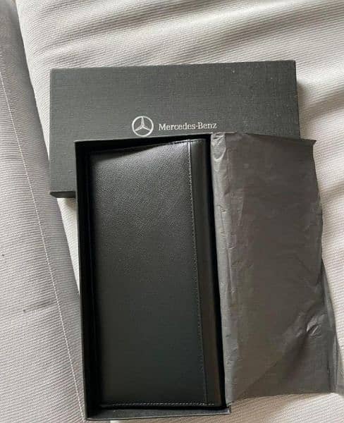Mercedes Benz New Box Pack Leather Wallet Card Holder 1