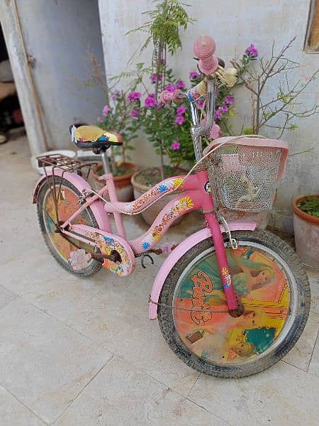 Bicycle pink colour 1