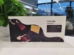 VictSing Multi-Device Wireless Bluetooth Keyboard wd Integrated Holder