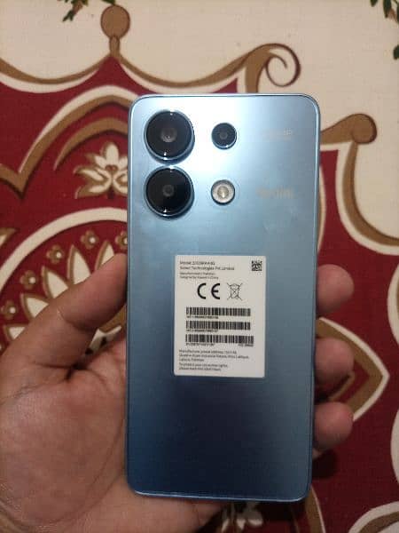 Redmi note 13 8/256 mamory complet box 33w charger all over ok 4