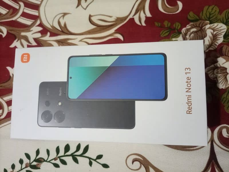 Redmi note 13 8/256 mamory complet box 33w charger all over ok 5