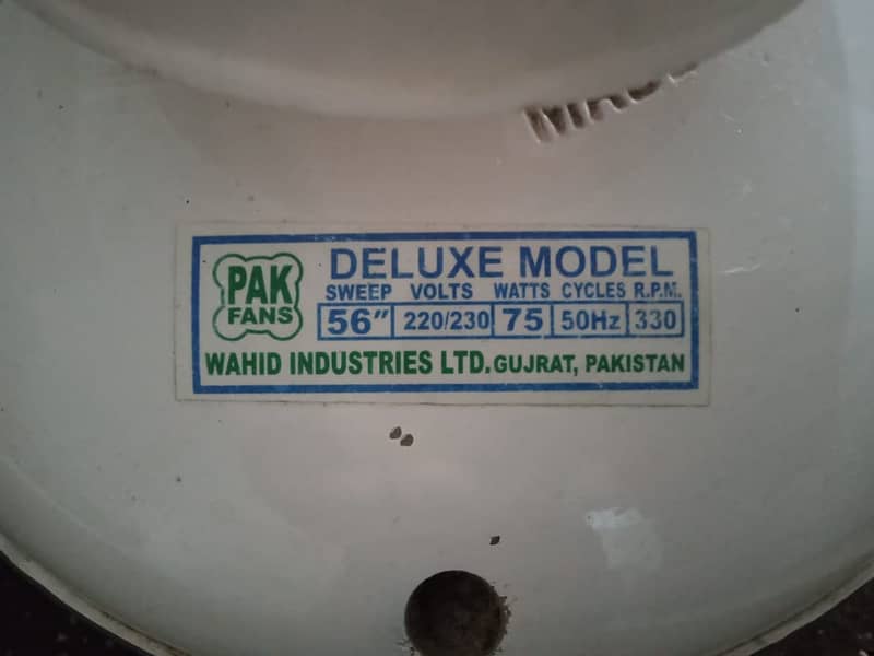 One Pak Fan & One Royal Fan (Ceiling Fan) 1