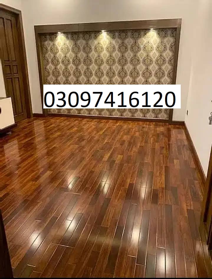 Wooden Floor, laminated floor, Vinyl floor, wooden tiles in Lahore 5