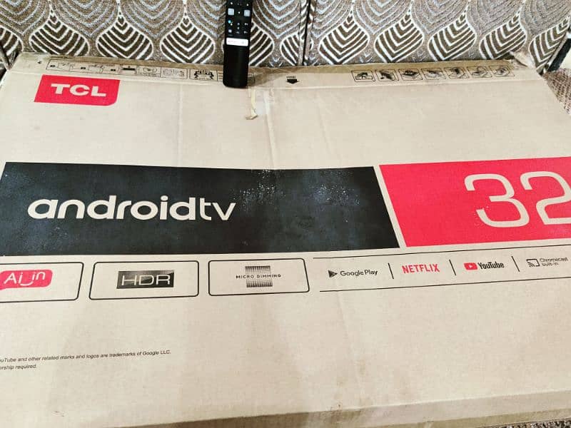 TCL 32 inch Android Led 10/10 lush peace look like a brand new 2