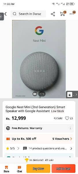 Google Assistant 2nd Generation. Google Mini Nest 0