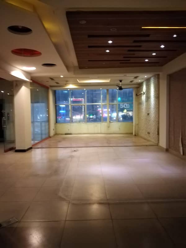 Available 1350sqft hall for rent in Bahria town Civic center phase4 main circle view 7