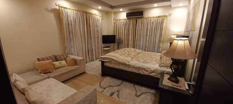 Bahria town heights1 EXT B block 2 bedroom VIP furnished apartment available for rent 2