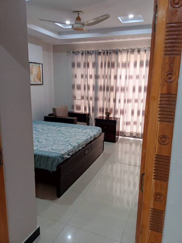 Available 2 bedroom furnished apartment for rent in Bahria town Civic center 1