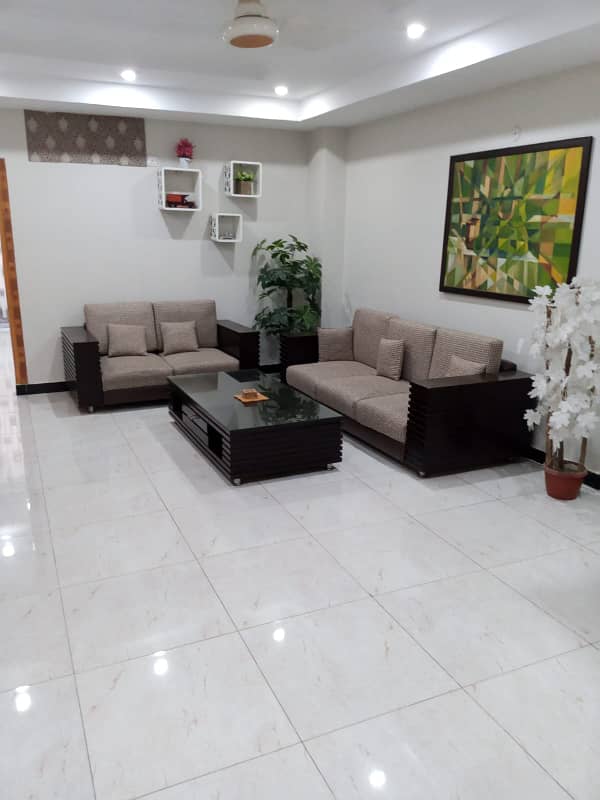 Available 2 bedroom furnished apartment for rent in Bahria town Civic center 8