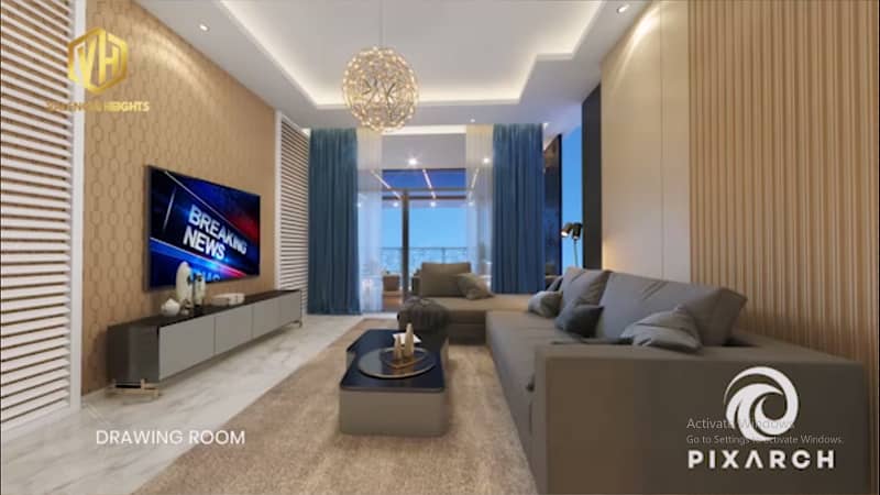 3 bed Apartment for Sale on Installments 22