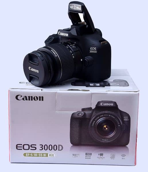 Canon 3000d 10 by 10 brand new 3