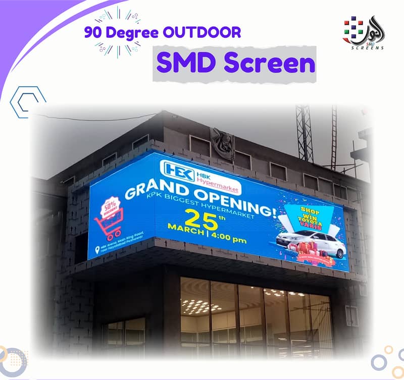 SMD LED SCREEN, OUTDOOR SMD SCREEN, INDOOR SMD SCREEN IN BHAKKAR 9