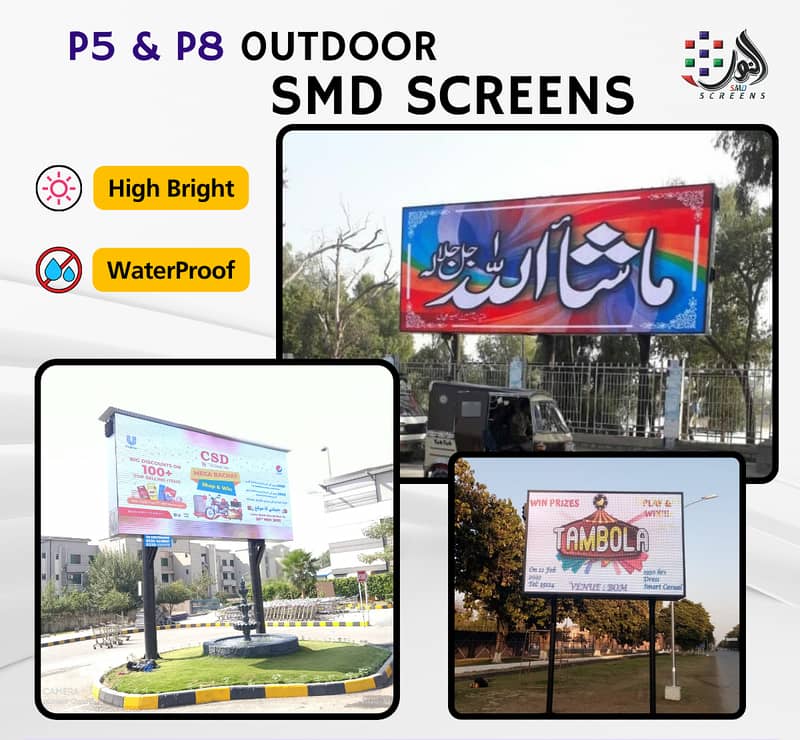 SMD LED SCREEN, OUTDOOR SMD SCREEN, INDOOR SMD SCREEN IN BHAKKAR 14
