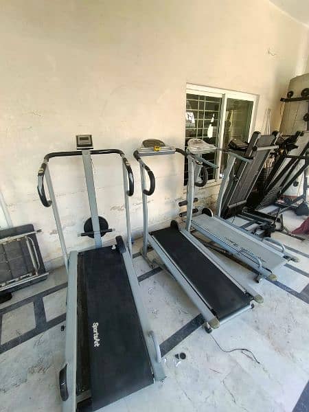 Manual treadmill running machine exercise machine 1