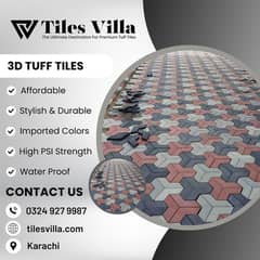 Tuff Tiles / Car Porch And Ramp Tough Tiles / Patio and Swimming Pools