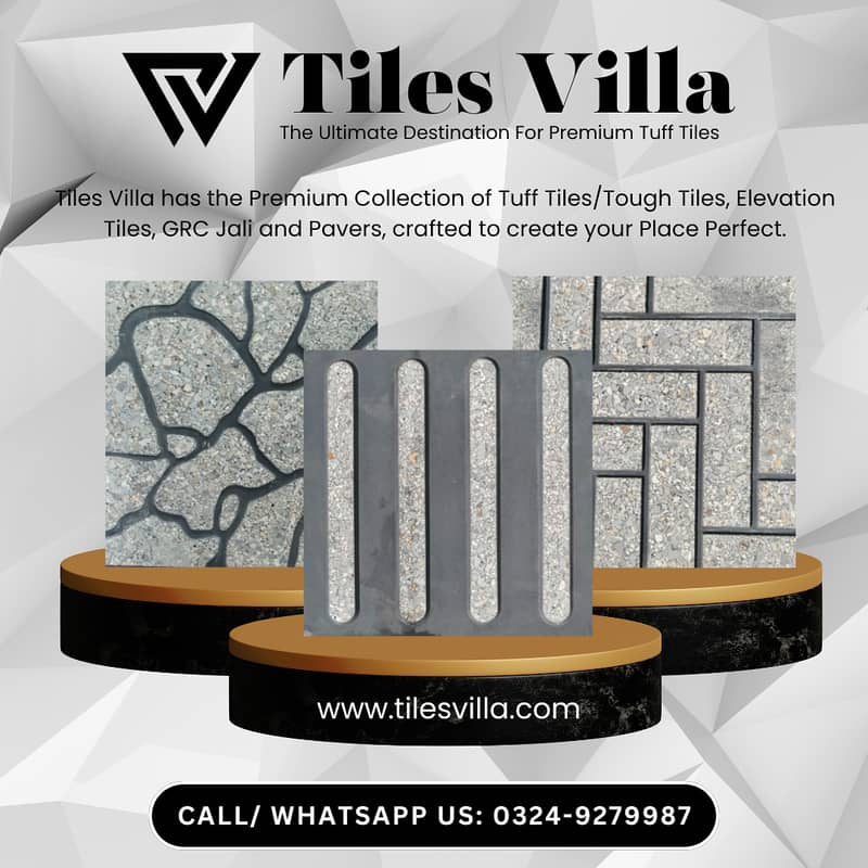 Tuff Tiles / Car Porch And Ramp Tough Tiles / Patio and Swimming Pools 14