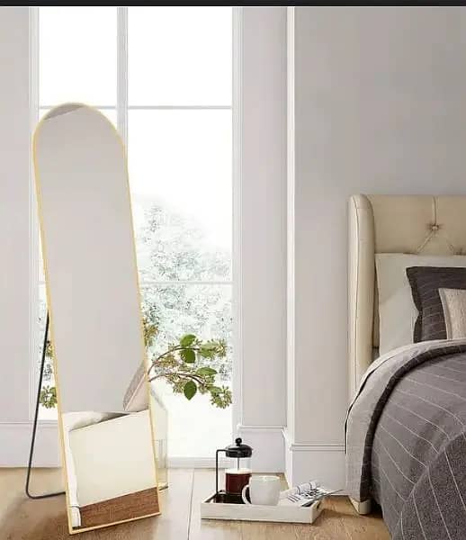 Full Length Mirror with Stand, for Bedroom and Living Room. 1