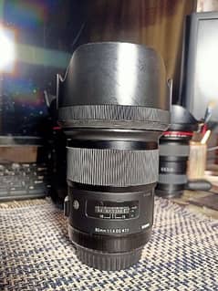 Sigma 50mm1.4 Dg Art 10/10 condition with both Caps and hud