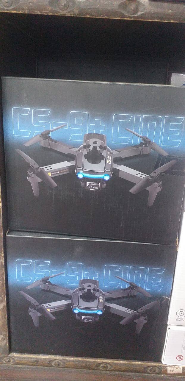 CS-9+ drone pro without camera (camera k bger) full kit drone, traject 4